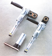 Pneumatic electrode dresser